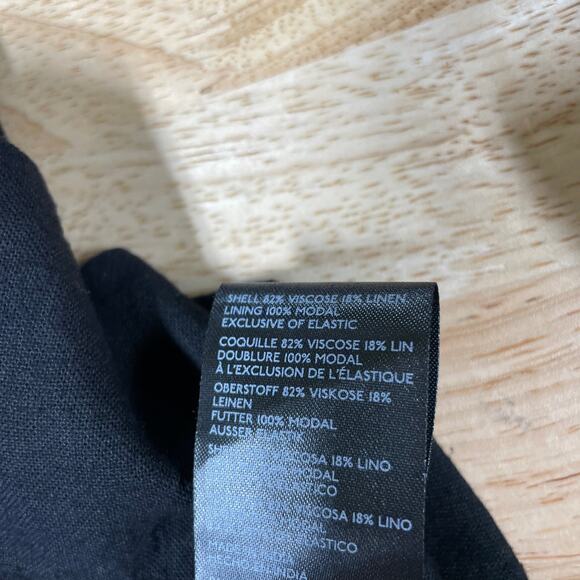 Free People NWOT String Of Hearts Maxi Dress Size S Black Tie Front Smocked - Picture 6 of 10